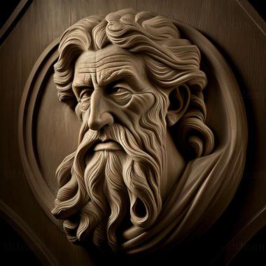 3D модель Abraham Father of the Jewish nation and also father of (STL)